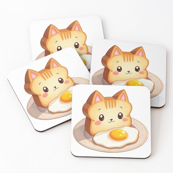 Item preview, Cat bread with egg designed and sold by Kimicute.