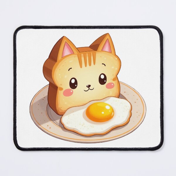 Item preview, Cat bread with egg designed and sold by Kimicute.
