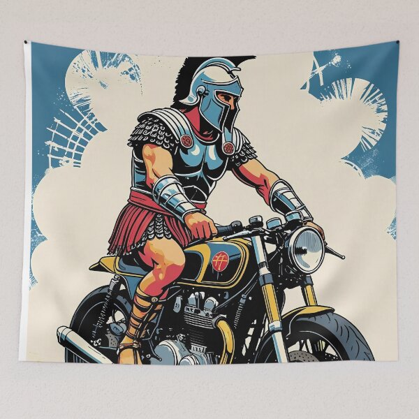 Item preview, Roman Soldier Café Racer, Scythianshead design  designed and sold by Scythianshead .