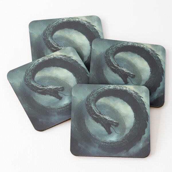 Item preview, Ouroboros Eternal Serpent and Rebirth designed and sold by MidArtForge.