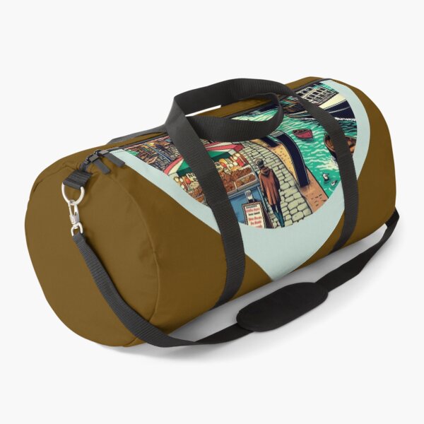 Item preview, Emden Comic Style City Art – Vibrant AI Design for Travel Lovers, Perfect for Apparel, Gifts & Accessories designed and sold by knalpot-design.