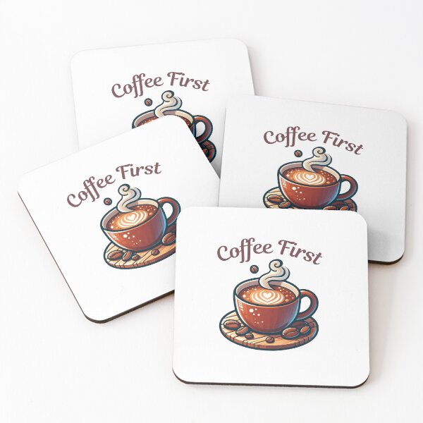 Item preview, Coffee First  designed and sold by VedantXStudio.