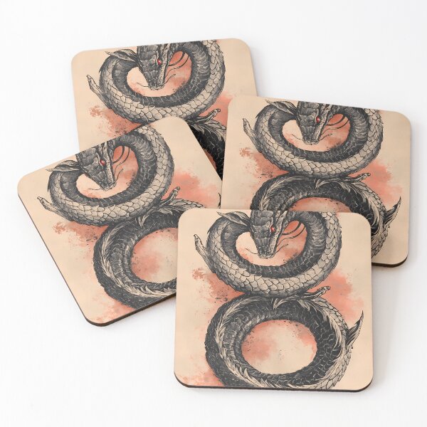 Item preview, Ouroboros Eternal Serpent and Rebirth designed and sold by MidArtForge.