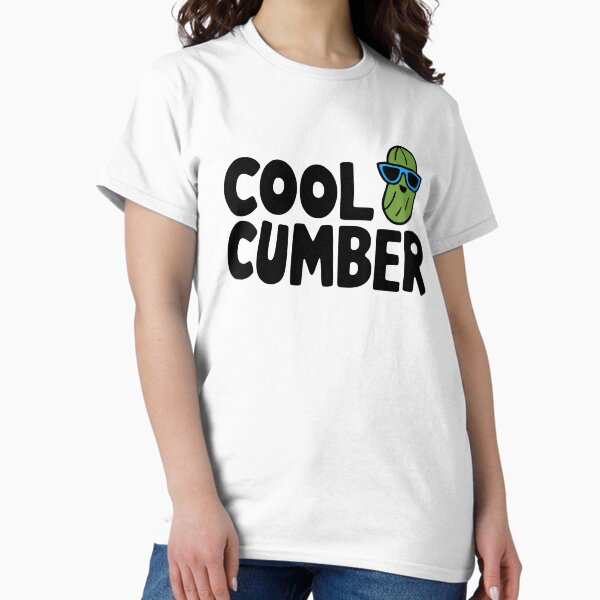Item preview, CoolCumber! Cute Cool Cucumber Pun designed and sold by PMCreative.