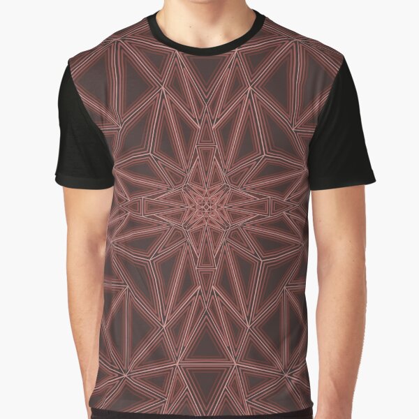 Item preview, Red Geometric Pattern designed and sold by dotbloom-studio.