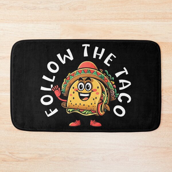 Item preview, Follow The Taco – Funny Mexican Food Character Shirt designed and sold by Fragy72.