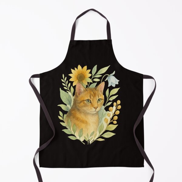 Item preview, Whispers of the Forest – Watercolor Cat designed and sold by Tadeusz1.