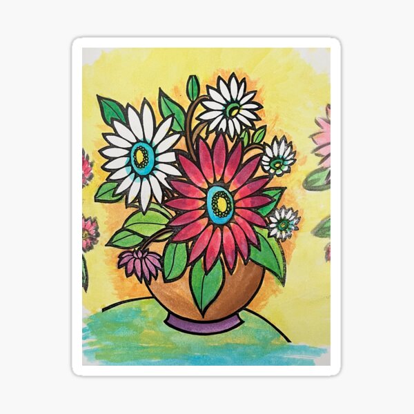 Item preview, WhittenWorld-Watercolor Art Floral Bouquet  designed and sold by WhittenWorld.