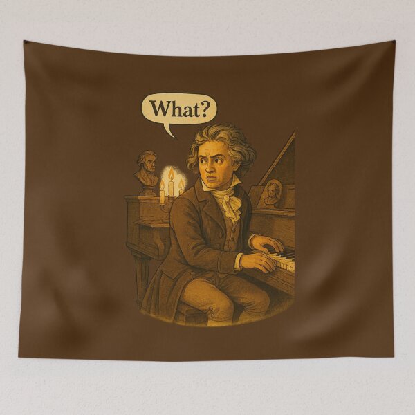 Item preview, Ludwig van Beethoven – What? designed and sold by Neonyx2020.