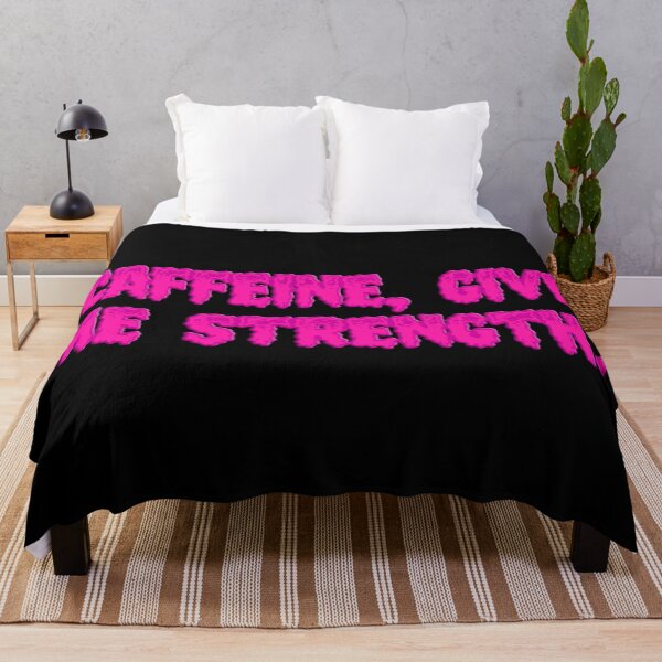 Item preview, Caffeine, Give Me Strength V2 - Pink designed and sold by sillyjess.