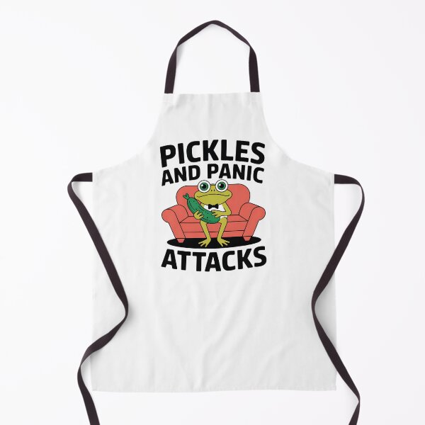 Item preview, Pickles And Panic Attacks - A perfect gift for anyone with a sense of humor who deals with anxiety and loves the absurdity of life. designed and sold by ZyziowskyArt.