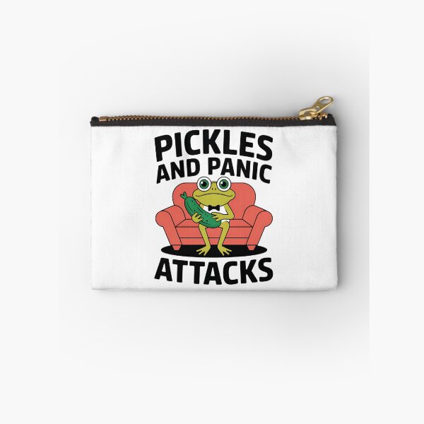 Item preview, Pickles And Panic Attacks - A perfect gift for anyone with a sense of humor who deals with anxiety and loves the absurdity of life. designed and sold by ZyziowskyArt.