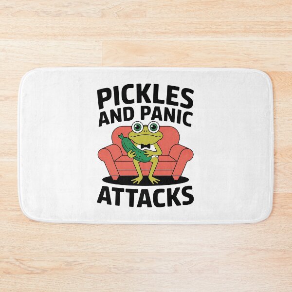 Item preview, Pickles And Panic Attacks - A perfect gift for anyone with a sense of humor who deals with anxiety and loves the absurdity of life. designed and sold by ZyziowskyArt.