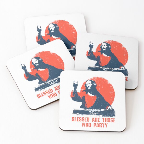 Item preview, Blessed Are Those Who Party  | Fun Statement Graphic | Bold Party Design | Unique Nightlife Gift | Casual Wear Essential designed and sold by Loffartdesign.