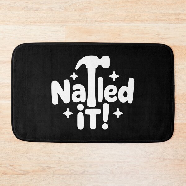 Item preview, Nailed It! Funny Construction Pun designed and sold by PMCreative.