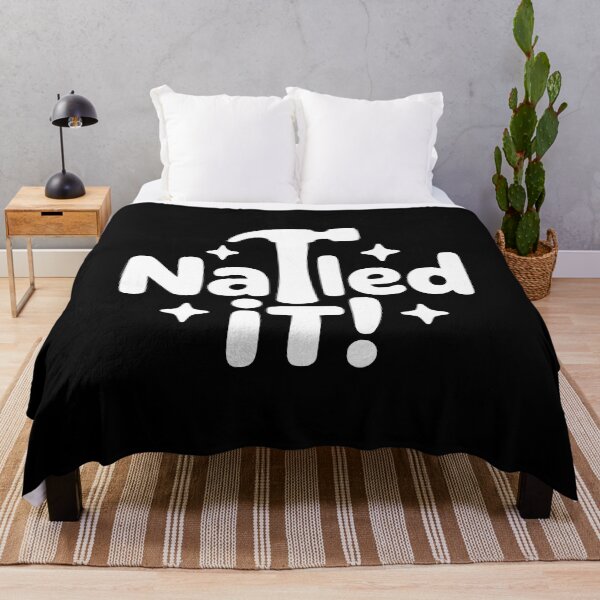 Item preview, Nailed It! Funny Construction Pun designed and sold by PMCreative.