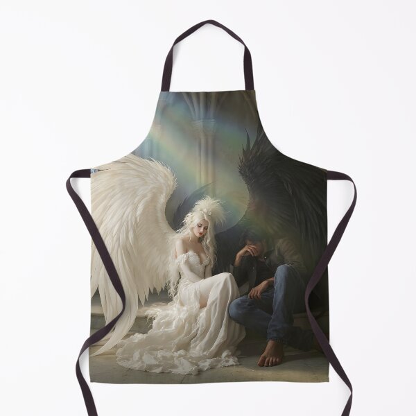 Item preview, Ethereal Duality: The Light and Shadow Within designed and sold by oanaunciuleanu.