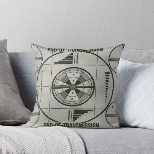 Item preview, End of transmission TV screen retro Television designed and sold by PIXEL POP DESIGNS - Beyond the Norm!.