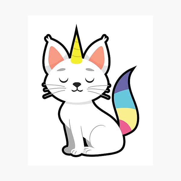 L Mina Fotogr Fica Unicornio Gatito Funny Cat Lovers Unicat Caticorn Shirt De Allsortsmarket