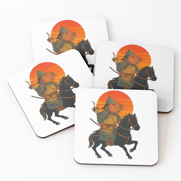 Item preview, Capybara Mongol Warrior designed and sold by Capybarastore_77.