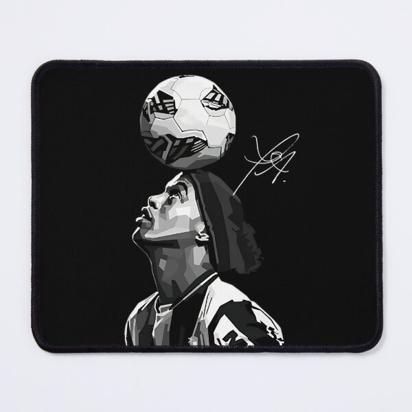 Artikelvorschau, Ronaldinho - schwarz weiß entworfen und verkauft von MAX MILLER.