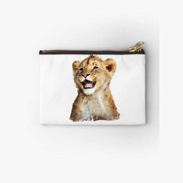Item preview, Happy Lion Cub Smiling Baby  designed and sold by ColorFlowArt.