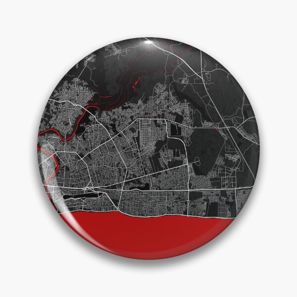 Item preview, Santo Domingo Este City Map of Dominican Republic - Oriental designed and sold by deMAP.