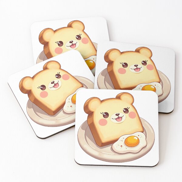 Item preview, Bear bread with egg designed and sold by Kimicute.