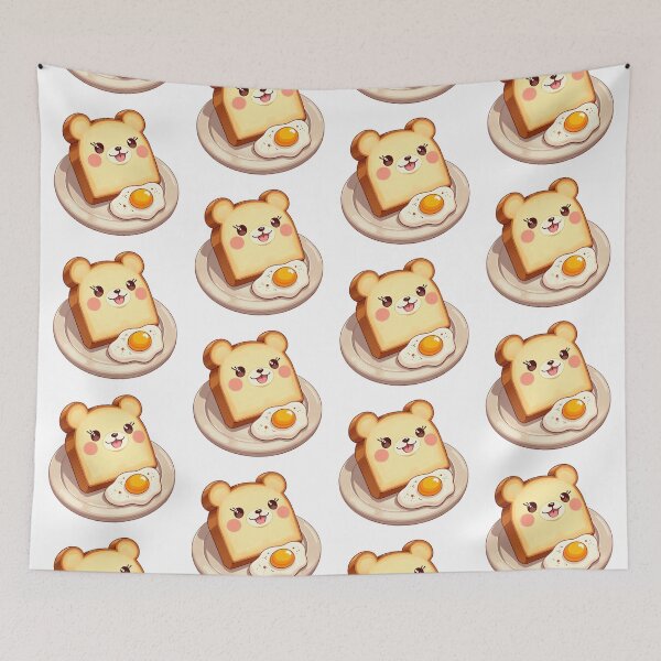 Item preview, Bear bread with egg designed and sold by Kimicute.