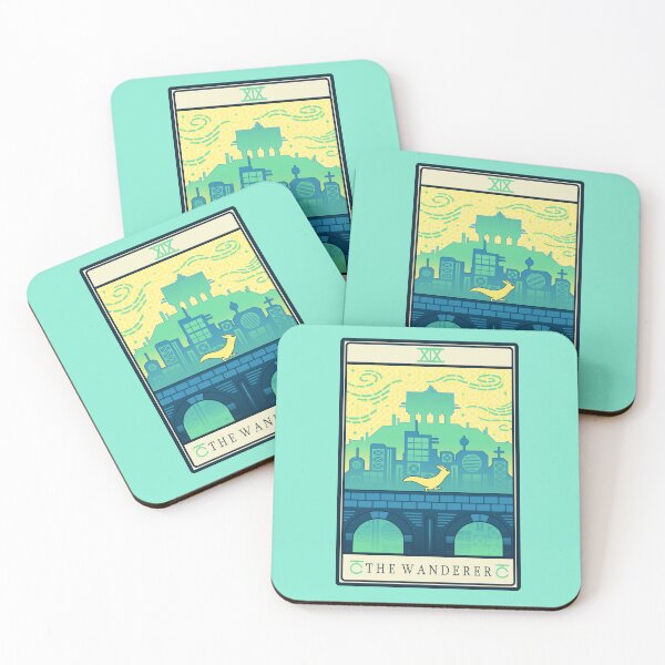 Item preview, The Wanderer Tarot - Rain World  designed and sold by Xpress-Art.