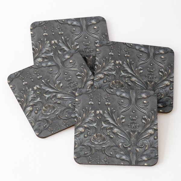 Item preview, Copy of White Tooled Leather  designed and sold by ColorFlowArt.