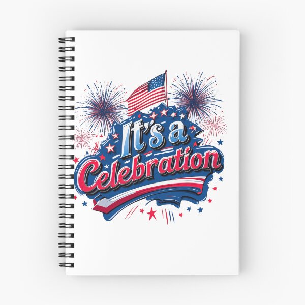 Item preview, It's a Celebration 4th of July Flag & Fireworks Design | Patriotic American Apparel & Home Decor designed and sold by Frame of Mind .
