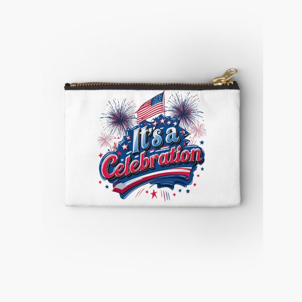 Item preview, It's a Celebration 4th of July Flag & Fireworks Design | Patriotic American Apparel & Home Decor designed and sold by Frame of Mind .