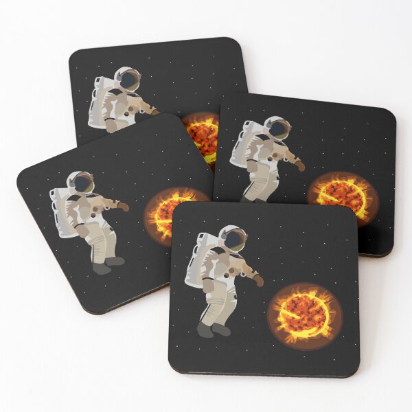 Artikelvorschau, Astronaut und Sonne entworfen und verkauft von TrulyRuby.