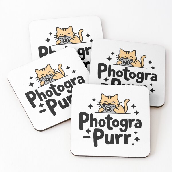 Item preview, Photograpurr! Funny Photography Cat Pun designed and sold by PMCreative.