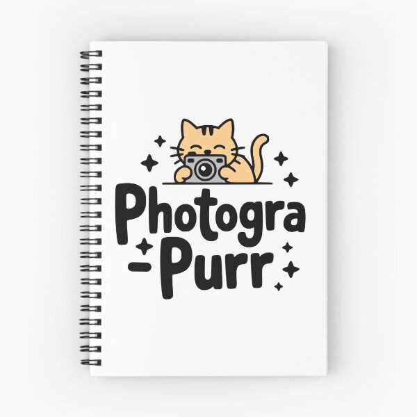 Item preview, Photograpurr! Funny Photography Cat Pun designed and sold by PMCreative.