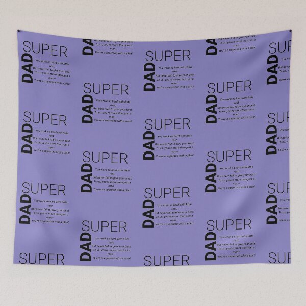 Item preview, SUPER DAD designed and sold by tinkeybabes.