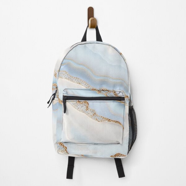 Item preview, Agate Marble Trendy Ocean Light Blue Gold Collection designed and sold by TrendyDesigne412.