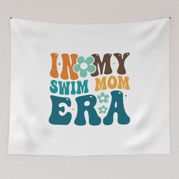 Item preview, In My Swim Mom Era Retro Color designed and sold by ColorFlowArt.
