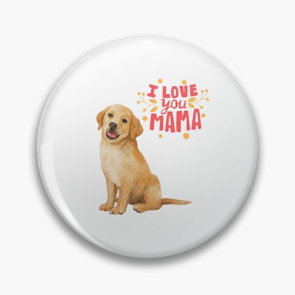 Item preview, Dog saying i love you mama designed and sold by Anisha  Vaz.