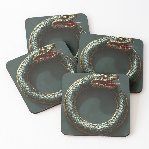 Item preview, Ouroboros Eternal Serpent and Rebirth designed and sold by MidArtForge.