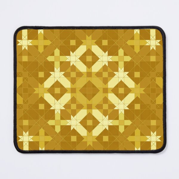 Item preview, Golden Arabesque Mosaic Geometric Pattern designed and sold by Tarjiart.