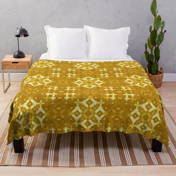 Item preview, Golden Arabesque Mosaic Geometric Pattern designed and sold by Tarjiart.