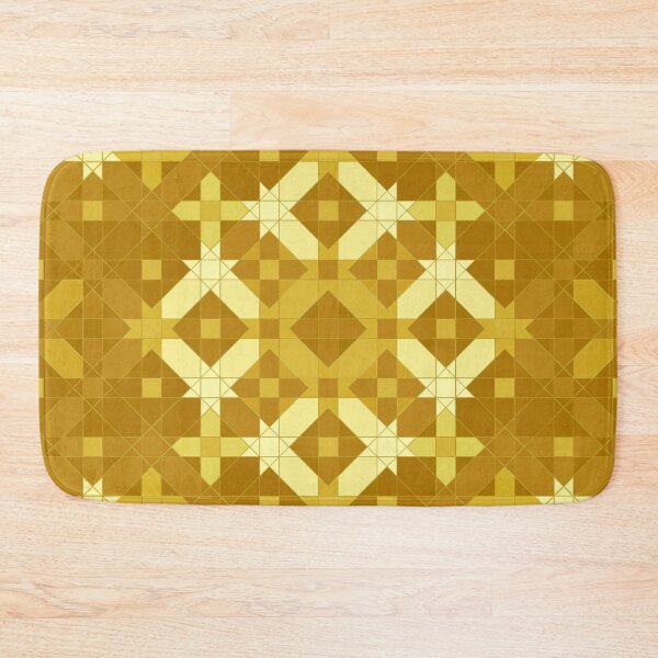 Item preview, Golden Arabesque Mosaic Geometric Pattern designed and sold by Tarjiart.