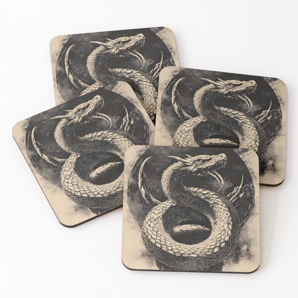 Item preview, Ouroboros Eternal Serpent and Rebirth designed and sold by MidArtForge.