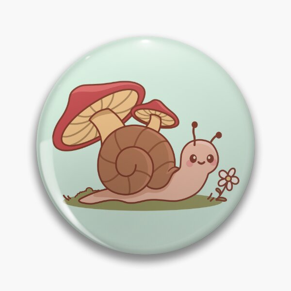 Item preview, cute snail moving at its own pace designed and sold by Mighty-Blue.