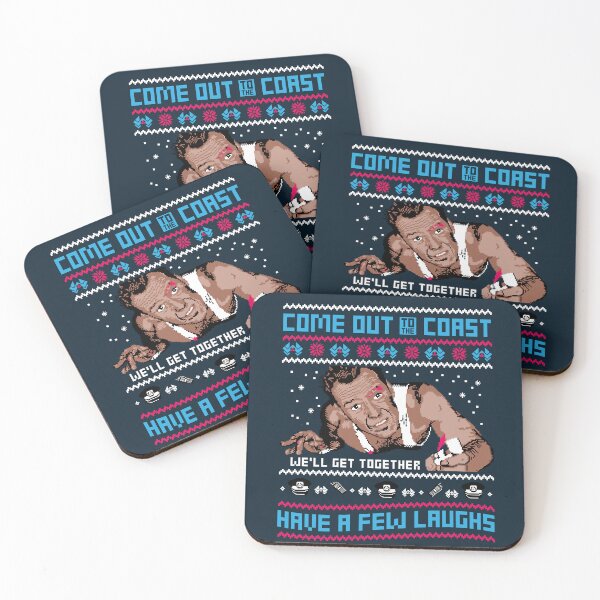 Item preview, Bruce Willis Come out to the coast christmas, Ugly Christmas Sweater  designed and sold by therocketman.