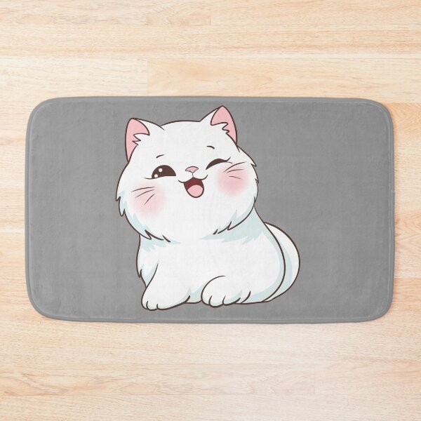 Item preview, Adorable Winking Chibi Cat designed and sold by Alice-AJ.
