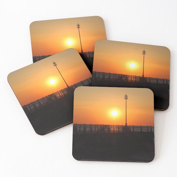 Item preview, Sunrise Over The Banjo Pier, Swanage, Dorset designed and sold by wiggyofipswich.