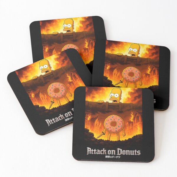 Item preview, Attack on Donuts designed and sold by Onigoroshii.